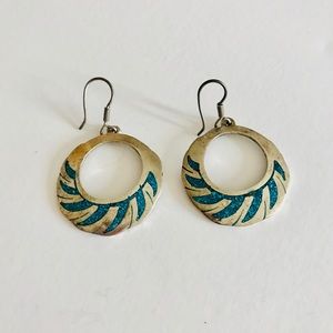 Sterling Silver Turquoise Earrings